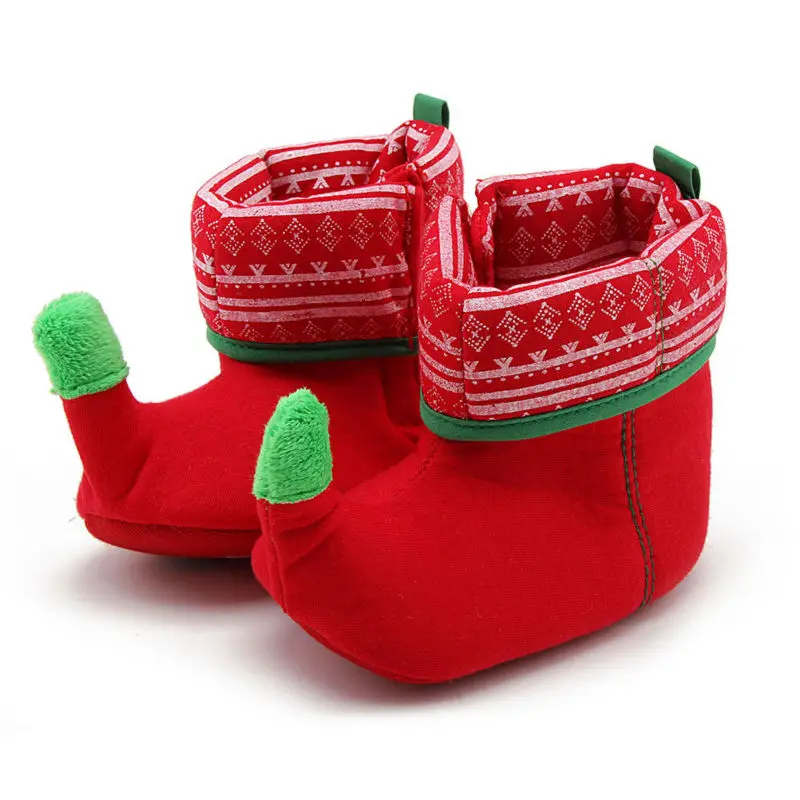 Baby Winter Shoes For Girls Boys Christmas Boots Soft
