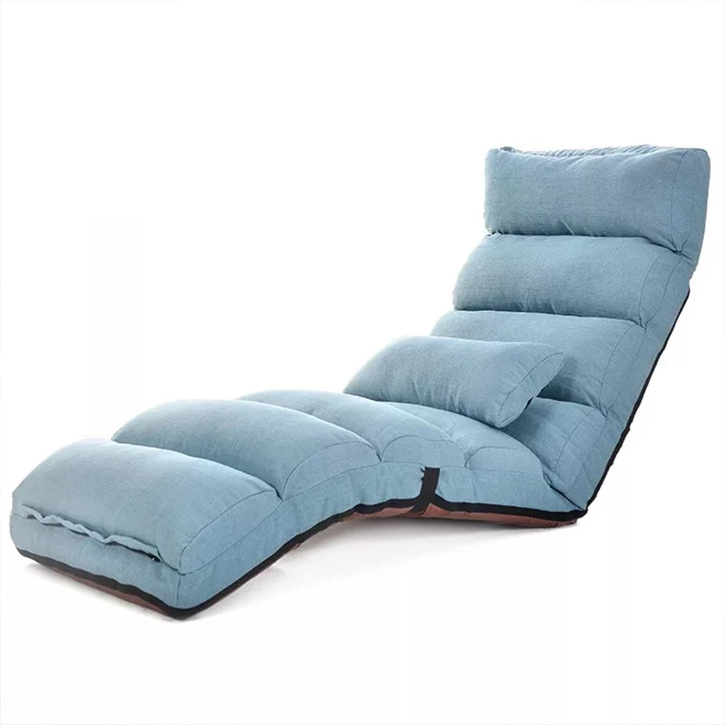 Lazy sofa single balcony bedroom chair Japanese folding multifunctional Lounge chair tatami Creative casual floor chair