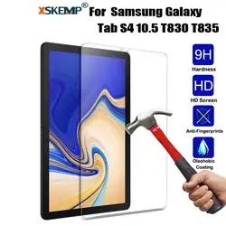 Уровень твердости 9H Подлинная закаленное Стекло Tablet Экран протектор для Samsung Galaxy Tab S4 10,5 T830/T835 Царапинам Глянцевая пленка