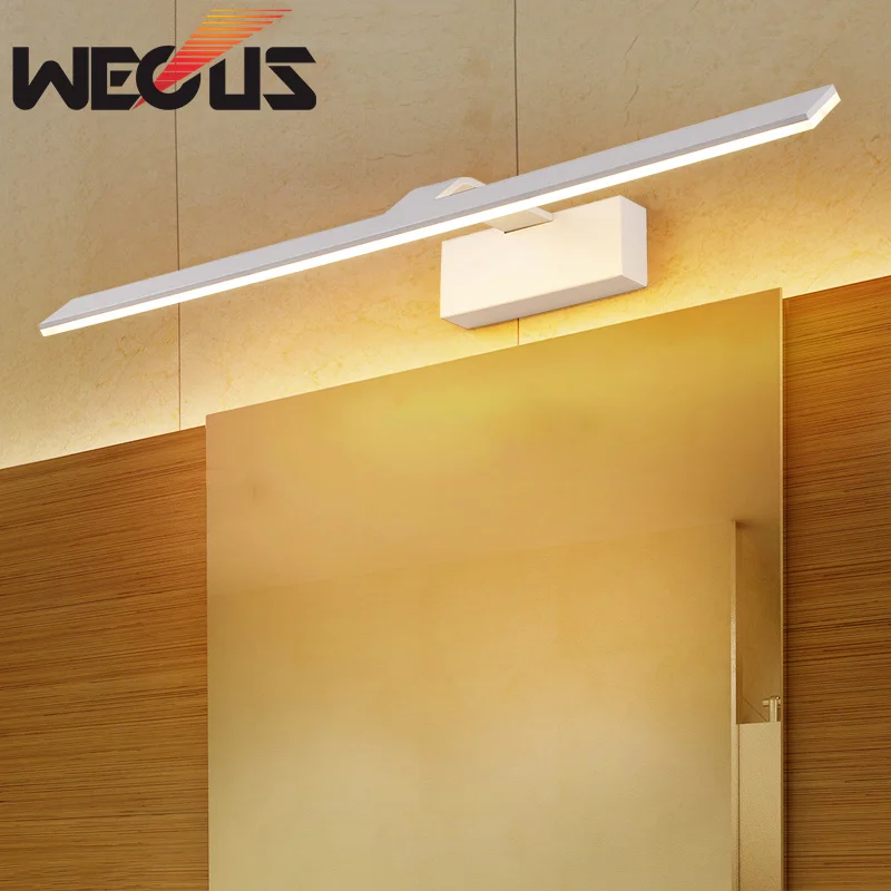  Nordic led mirror light 42cm/52cm 9W aluminum+acrylic bathroom lamp bedroom cosmestic lighting hote - 32740535105
