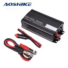 AOSHIKE 1000 Вт автомобильный инвертор 12 В постоянного тока до 110 220