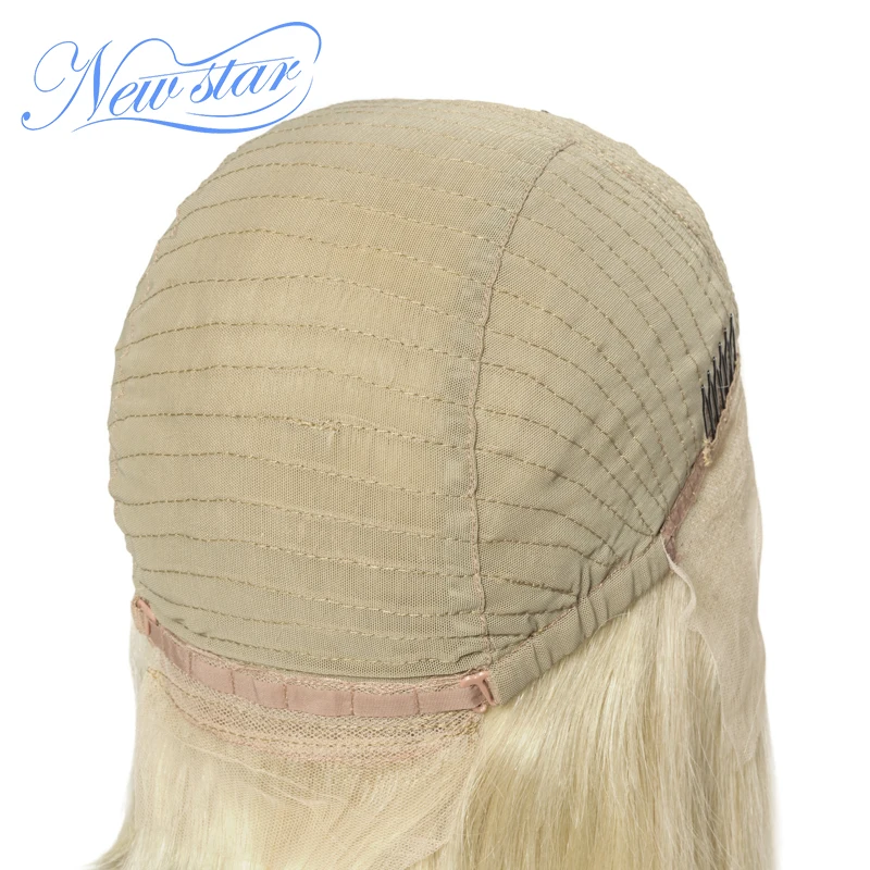 Short Lace Blonde Bob Wig New Star 613 Straight Virgin Hair Brazilian Lace Front Wig 100% Raw Human Hair Honey Blonde Lace Wig