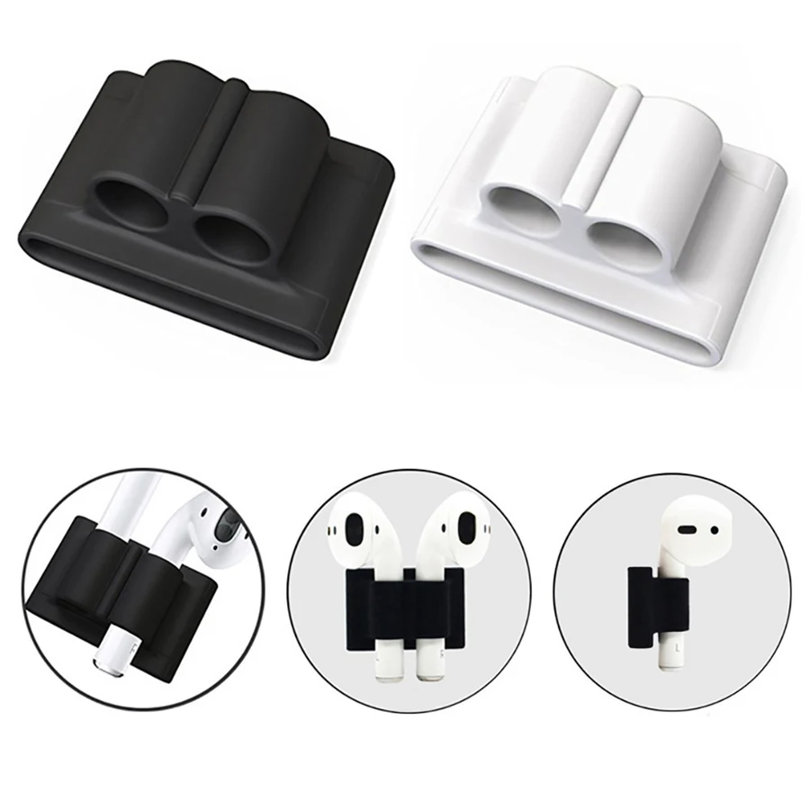 3 в 1 Набор для Apple Airpods анти потерянный ремешок + держатель ремешка часов крючок