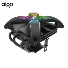 Aigo Talon кулер без рамки X форма RGB светодиодный кулер для процессора радиатор для ПК с 4 тепловыми трубками Радиатор Вентилятор охлаждения компьютера процессор игры