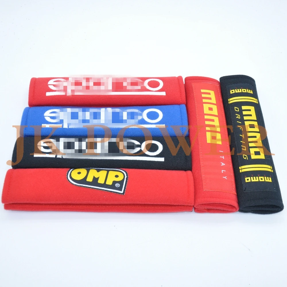 JK Power OMP MOMO SPCO Embroidered Belt Shoulder Pad / Universal Racing
