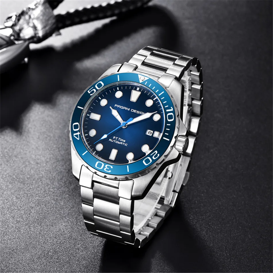 PAGANI Дизайн новые деловые Роскошные мужские часы из нержавеющей стали модные спортивные высококачественные мужские кварцевые часы Relogio Masculino