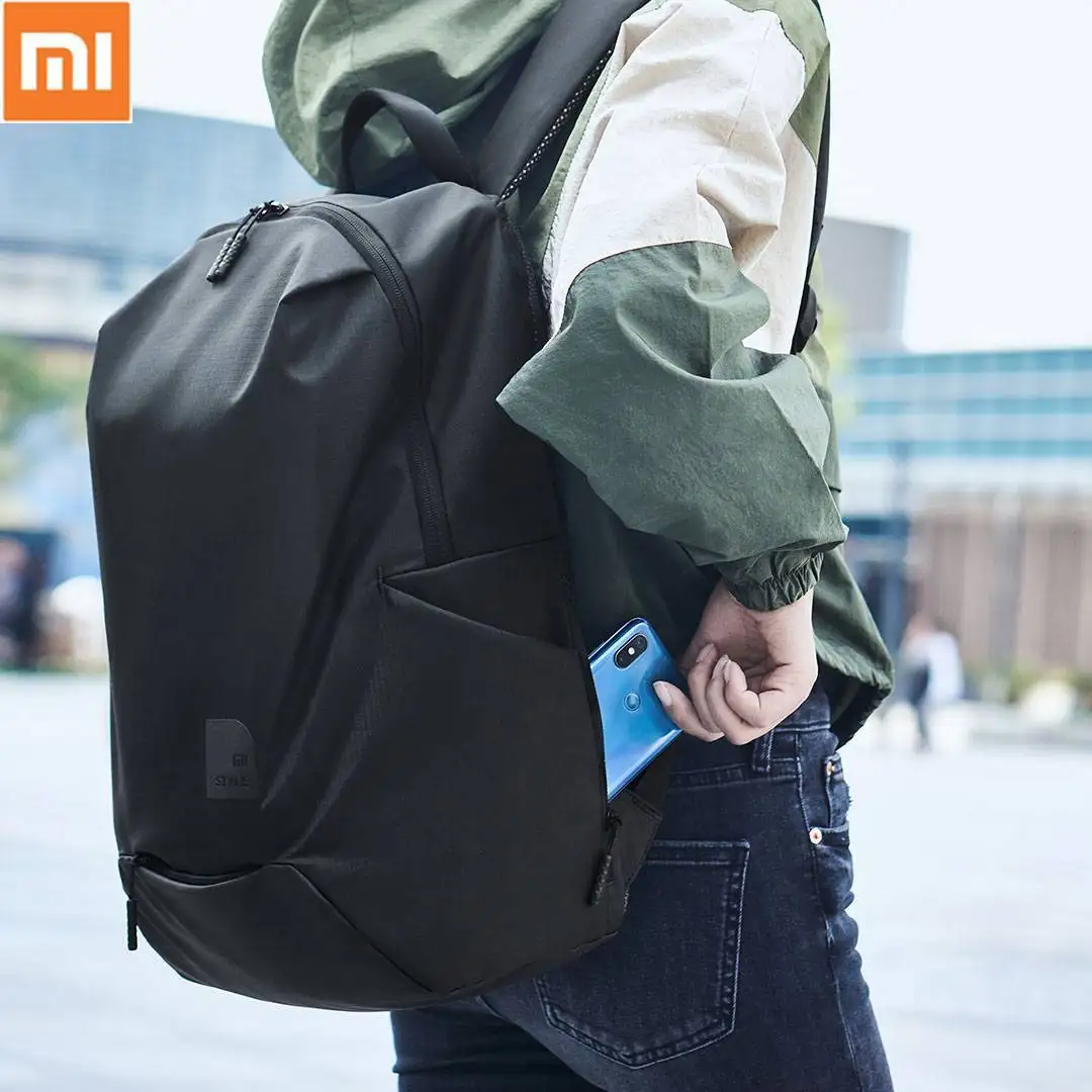 Xiaomi Водонепроницаемый классический Бизнес рюкзаки 23l Ёмкость охлаждения декомпрессии 15-дюймовый ноутбук сумка Для мужчин Для женщин Дорожные сумки