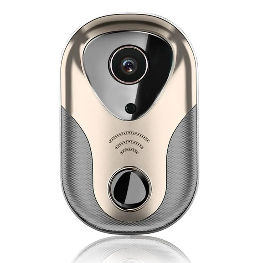 

Security Home Wide 1080P View HD Wi-fi Smart Visual DoorBell Camera Support SD Card and 433 Series Wireless Alarm Doorbell