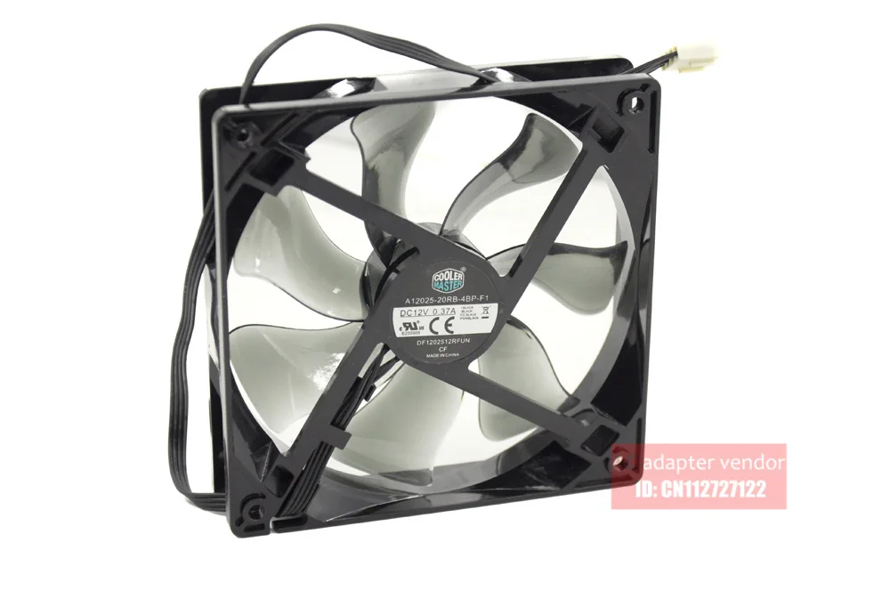 Новый Cooler Master XtraFlo DF1202512SEHN 2 PWM охлаждающий вентилятор|cooling fan|cooler master xtraflocooler |