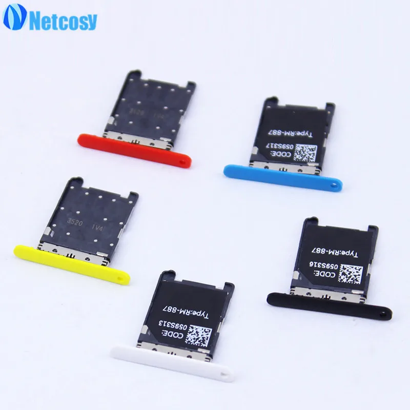 

Netcosy SIM Card Tray Slot Holder for Nokia Lumia 720 Replacement Parts Repair Part High Quality Phones Accessories
