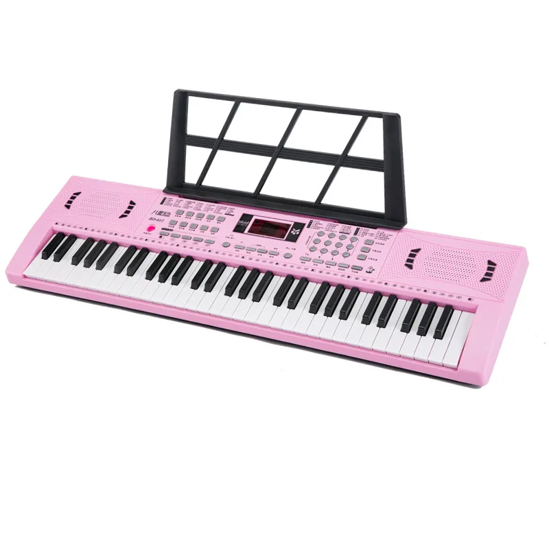 Детская клавиатура octave 61 key 84 см, музыкальная игрушка, пианино, BD-613