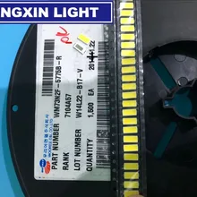 100 шт WOOREE светодиодный подсветка 1 Вт 6 в 7030 холодный белый ЖК-подсветка для ТВ приложения