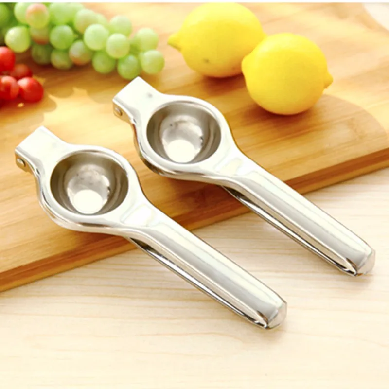 1pcs Stainless Steel Hand Manual Lemon Juicer Orange Squeezer Juice