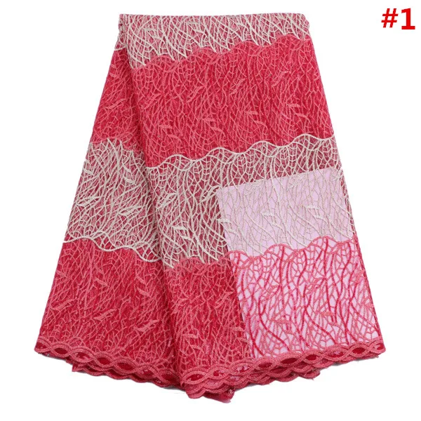 

New arrival african lace fabric french net lace fabric guipure lace fabric high quality 5 yards TX021149