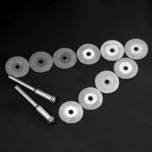 10 шт. алмазный отрезной диск пилы шлифовальные круги для роторного комплекта