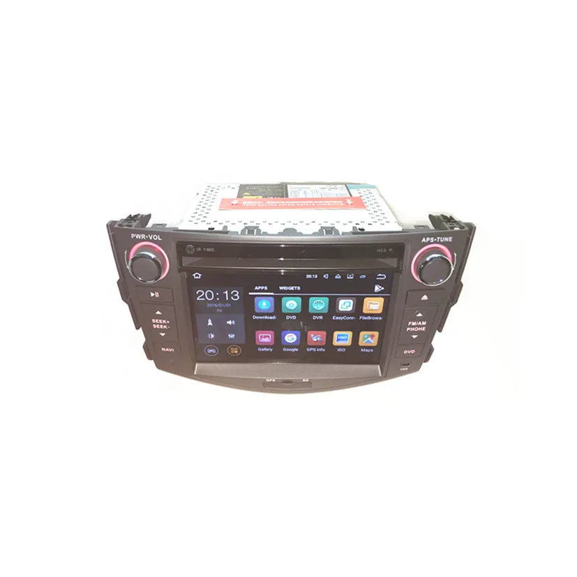Discount Android  Car Radio DVD for Toy ota RAV4 2005-2011 with steering wheel Support steering function DAB GPS Navigation Radio FM 2