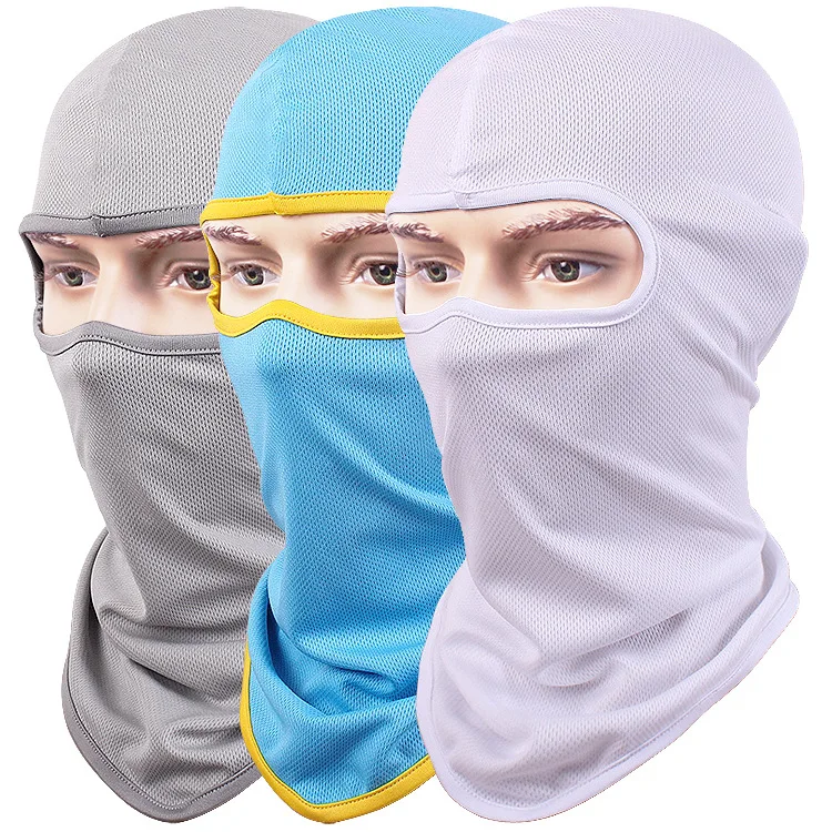 Bulk 100pcs NEW Net Mesh Full Face Balaclavas Masks Beanies Men Summer
