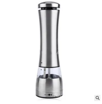 

Stainless Steel Dry Battery Electric Pepper Mill Grinder Multi-function Mini Electric Grinder Spice Grinder
