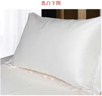 

5pcs/set Silk Pillow Cover Simple Design Silk Satin Pillowcase Standard Single Pillow Cover Multicolor 48*74cm free shipping