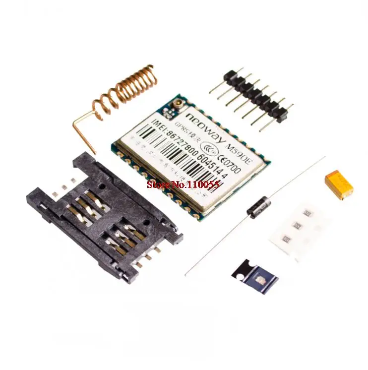 M590E GSM GPRS модуль Diy комплекты M590 GSM GPRS 900 m-1800 m sms cpu MCU тест