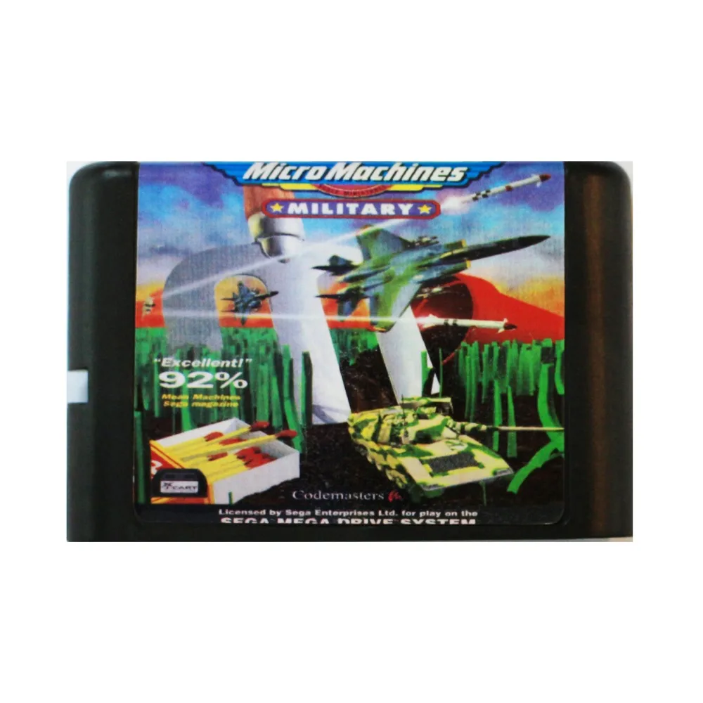 Карта для игры в стиле милитари 16 бит MD Sega Mega Drive SEGA Genesis|16 bit|md game16 bit md |