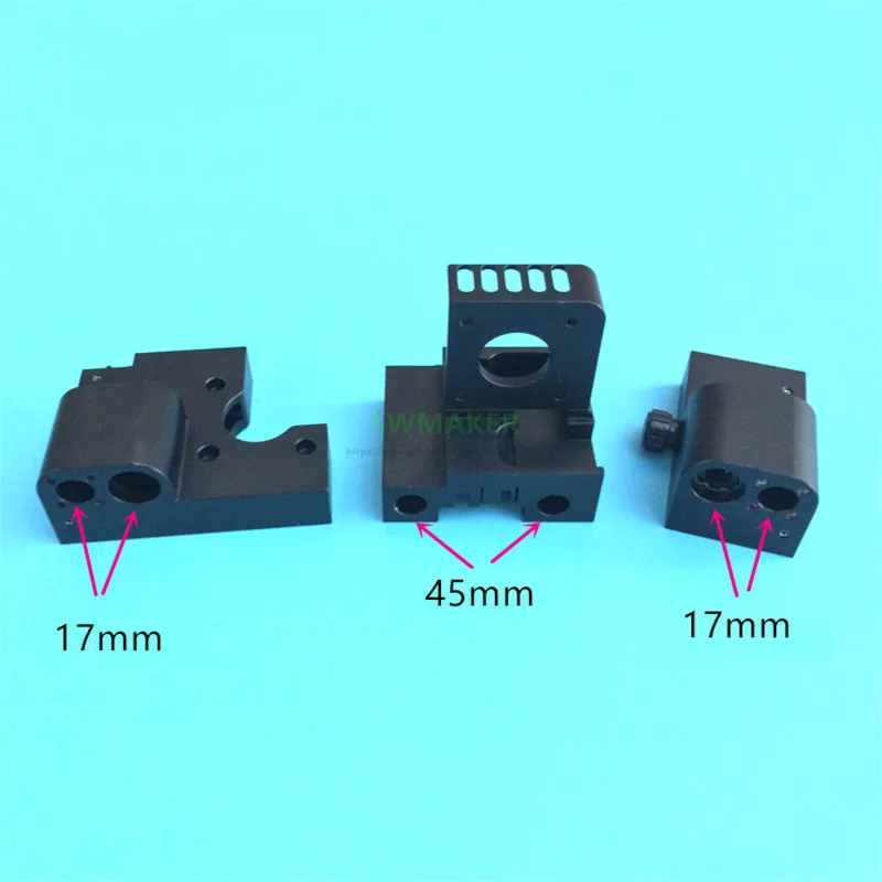 

Upgrade Prusa i3 MK2/MK3 3D printer Aluminum X motor/X idler kit + Metal X axis carriage extruder kit belt tensioner