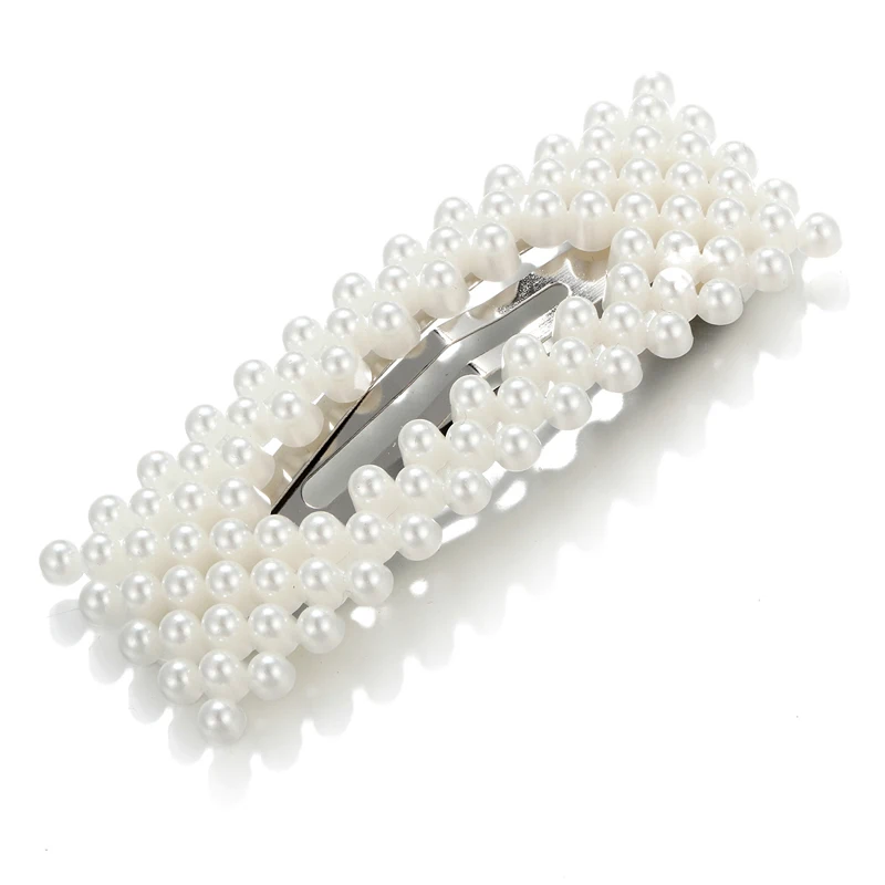 ZOSHI, Новое поступление, модное массивное роскошное ожерелье с подвеской из искусственного жемчуга, Золотое колье, массивное ювелирное изделие для женщин - Окраска металла: Hair Clip529
