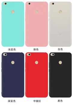 

100pcs/lot Matte Frosted Candy Soft TPU Cover Case For Xiaomi Max 2 6.44"