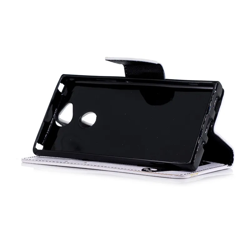 Роскошные Флип Pattern кожаный чехол для sony Xperia XA2 deluxe Дело Капа