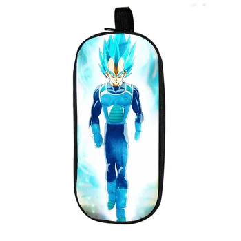 

Hot Dragon Ball Pencil Case Goku Boys Girls Students School Purse Vegeta Children Stationery Bag New Cute Kids Pen Storage
