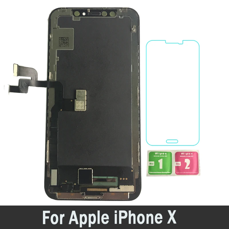 

High Quality 5.8'' LCDs For Apple iPhone X For iphonex 100% Tested Working NEW LCD Screen Display Touch Digitizer Assembly Parts