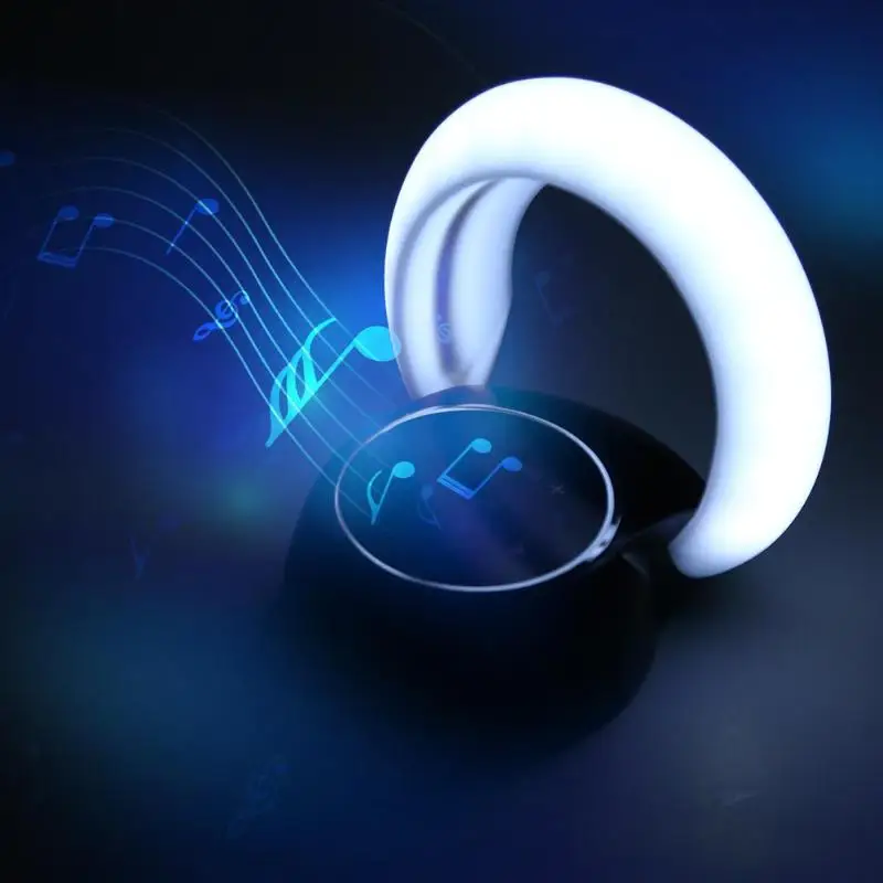 

Nightlights LED Night Light Romantic Bluetooth Speaker Table Lamp Portable Creative Gift Mini 14LED USB Charging Night Light