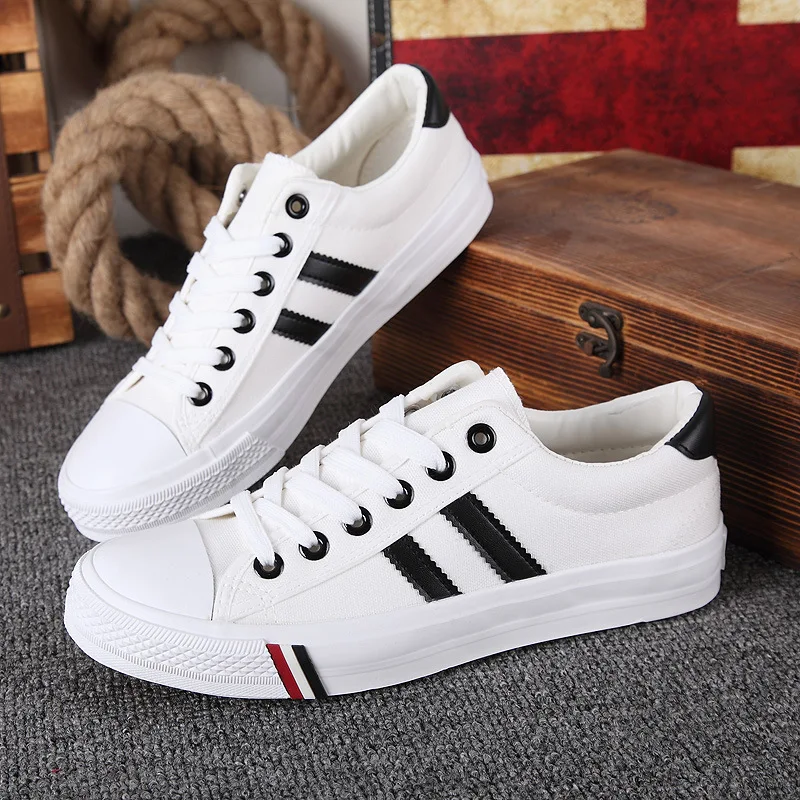

New Low-top Canvas Shoes, Shallow Flat-soled Casual Sneakers