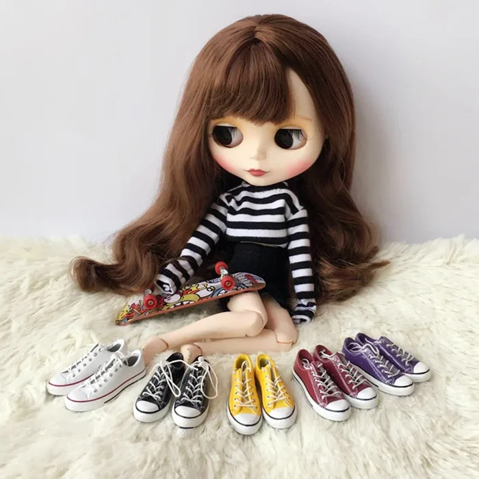 4 5 см 1/6 ярких обуви для Blyth модная повседневная кукольная обувь Doll|Куклы| |
