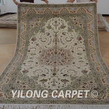 Yilong 6'x9' Восточный ковер шерсть ручной работы изысканный тканый индийский шерстяной ковер(1410