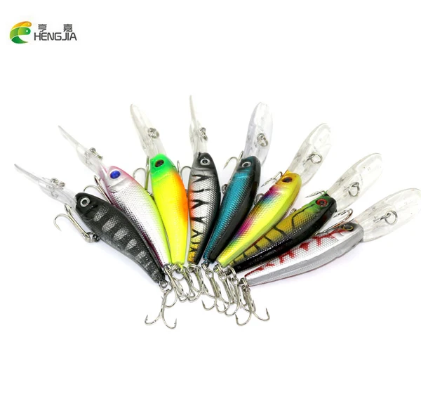 80 шт. crankbait swimbait Лазерная гольян 10 см 7,8 г Рыбная приманка вобблер снасть искусственные Япония твердый воблер рыба приманка pesca