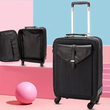 Women Trolley Cosmetic case/bags Rolling Luggage bag on wheels,ladies Nails Makeup Toolbox,Beauty Tattoo Salons Trolley Suitcase