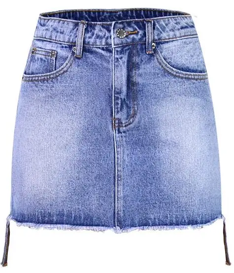 Летние женские юбки-карандаш с высокой талией женские джинсовые юбки из денима Женские джинсы-бойфренды для женщин брюки Mujer