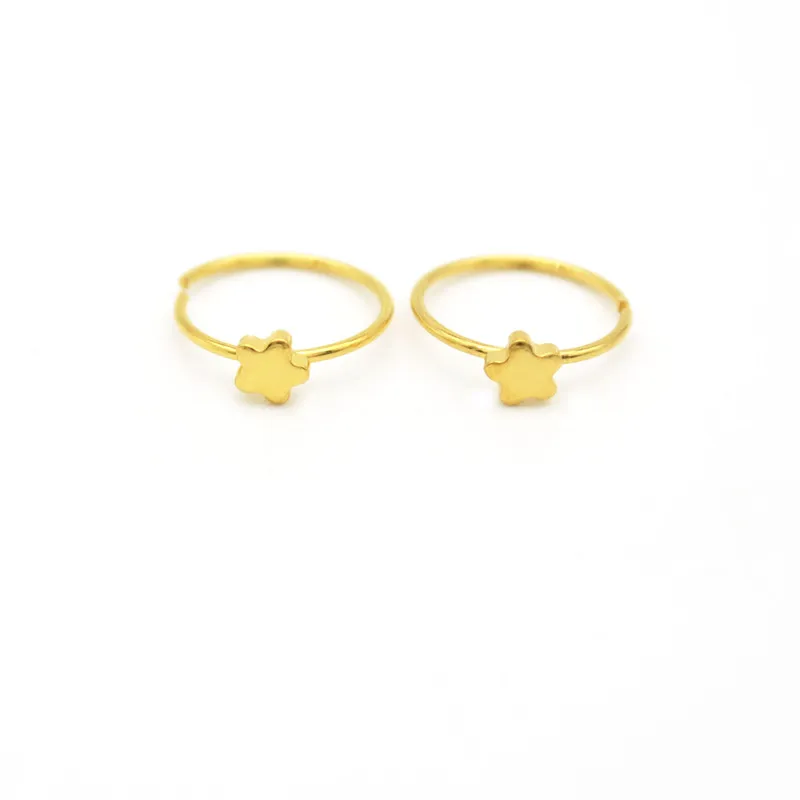 Hoop Nose Ring Star Infinity Ear Stud Cartilage Tragus Septum Lip 22G 8mm Flower Heart Wholesale