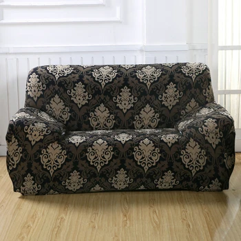 

Polyester Retro Elastic Sofa Cover Sofa Towel Sectional Couch Covers Single/Two/Three/Four-seater Four Seasons Use