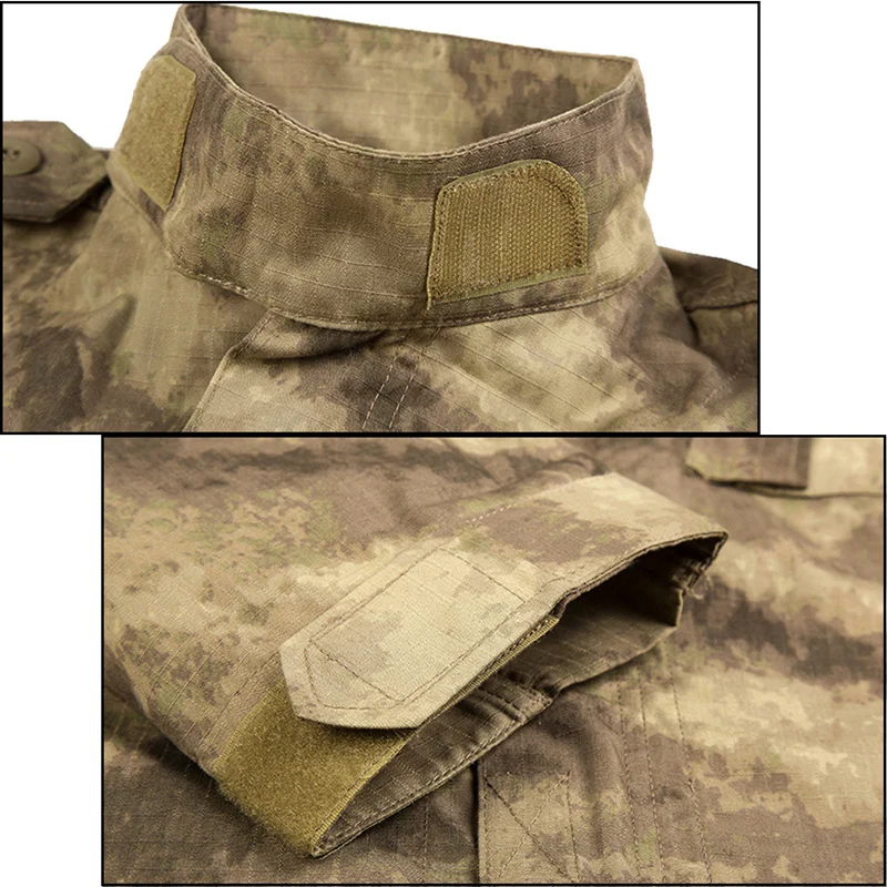 Для мужчин s ghillie костюмы США Военная ACU армейская хлопковая полиэфирная Мужская
