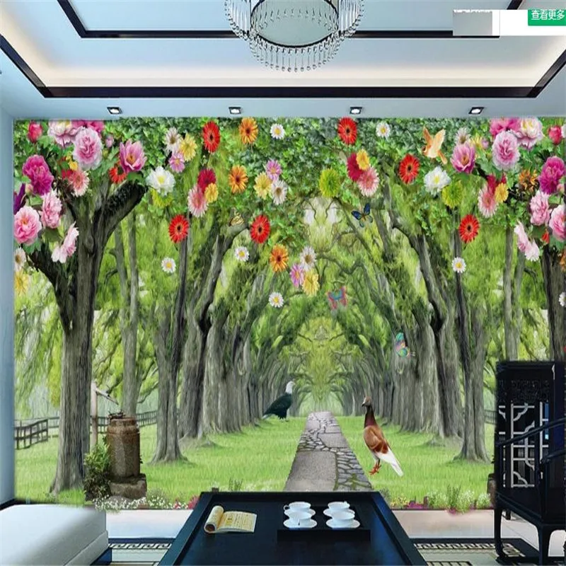 

Modern 3 d Effect Photo Wallpaper Free Desktop Wallpaper forest Wall Mural Nature Desktop Backgrounds 3d Home Wallpaper Hd Study