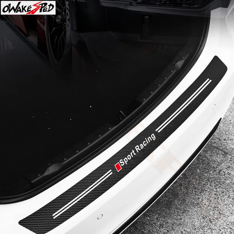 

Carbon fiber car bumper sticker for audi SLINE A3 A4 A5 A6 A7 A8 Q3 Q5 Q7 TT RS