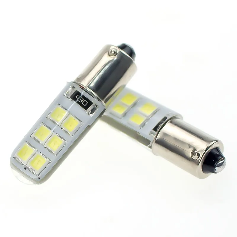 1 шт. BA9S 233 T4W T11 6 smd 2835 led силикагель водонепроницаемый свет габаритный автомобильный фонарь для чтения купольная лампа авто парковочные лампы 12 В