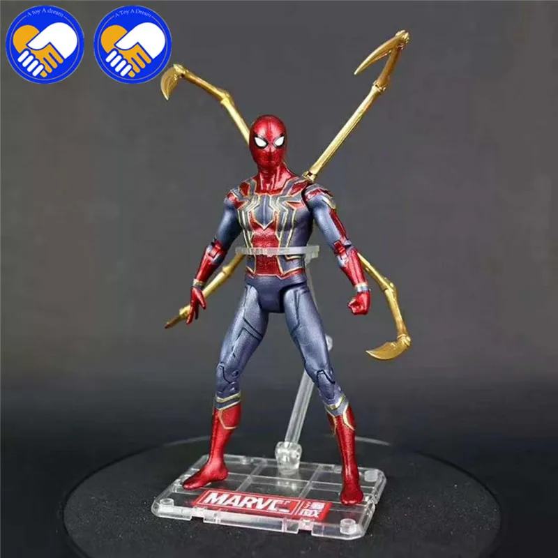 Marvels Avengers 3 Infinity War Hulks Iron Man Spiderman Captain America Antman Falcon Black Panther PVC Action Figure Kids Toys