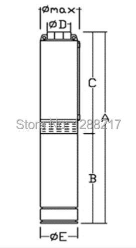 SPM1200H постоянный магнит солнечный насос винтовой ротор насос 110 В 110 Гц насосный инвертор для солнечной системы насоса