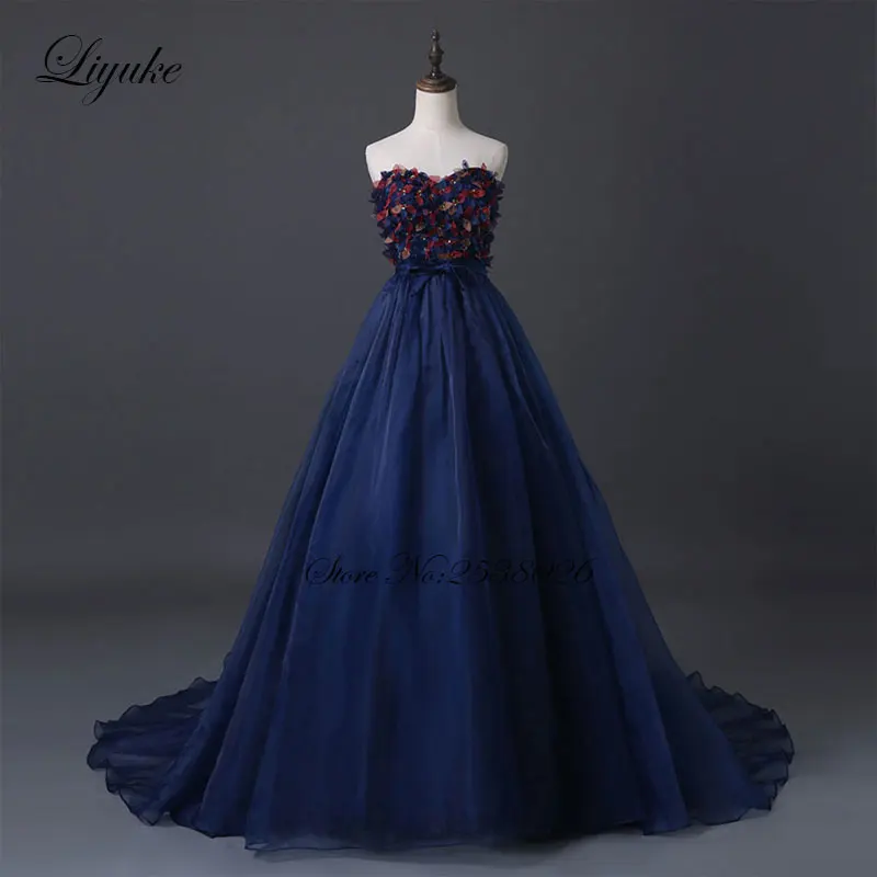 Liyuke atteactive фатиновое платье с открытыми плечами бальное без бретелек Quinceanera