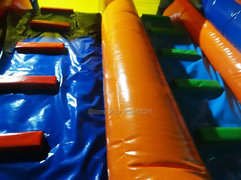 2017 factory directly inflatable obstacle course for kids and adults/inflatable sports game for sale