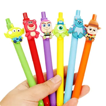 

Kawaii Cartoon Toy Story Monsters University gel pen 0.5mm Black Pen Kid Gift Papelaria Stationery Office School Supplies G023