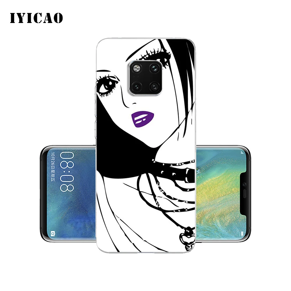 IYICAO Oosaki Nana Мягкий силиконовый чехол для телефона Huawei Mate 10 20 Lite Pro Nova 2 2i 3 3i 4 TPU
